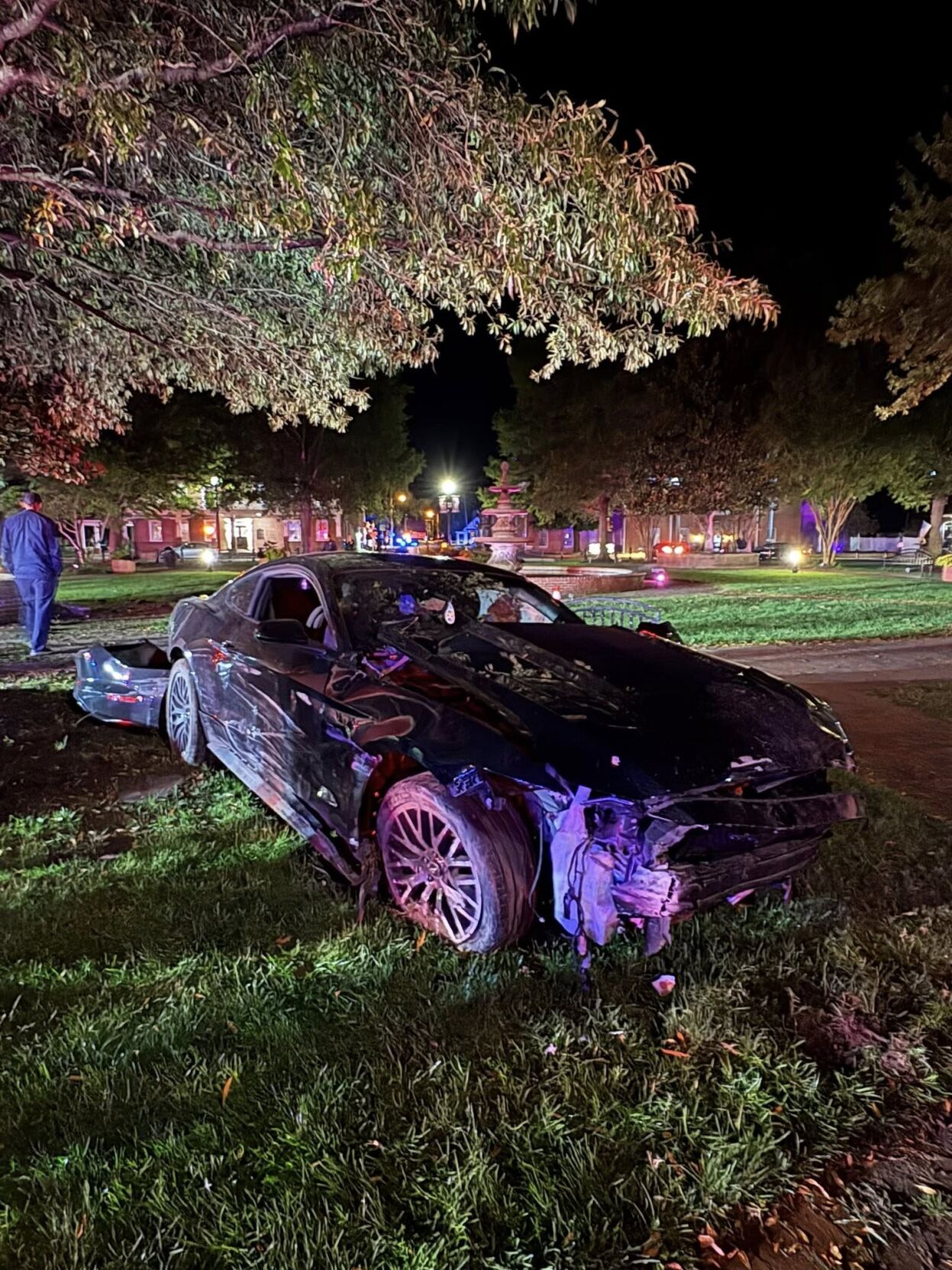 Georgetown circle crash